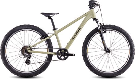 Cube Acid 240 Kid MTB Shimano 7S 24'' Light Olive Green 7 - 10 Years Old