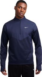 Nike Sphere Blue Uomo 1/2 Zip Thermal Top