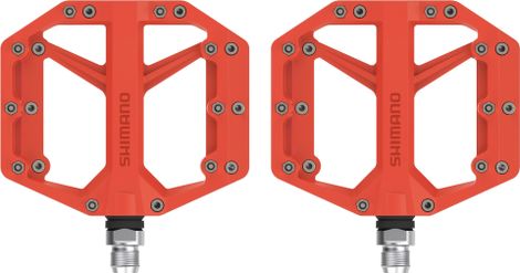 Shimano PD-GR400 Vlakke Pedalen Rood