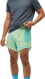 Short slipé Hoka Glide 5in Vert Homme