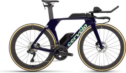 Cervelo P5 Triatlonfiets Shimano Ultegra Di2 12S 700 mm Blauw 2025