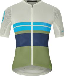 Endura Pro SL Korte Mouw Trui Blauw/Groen