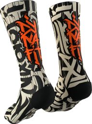 Dynafit Trail Socks White/Black/Orange