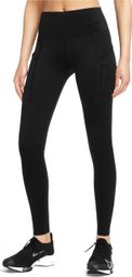 Nike Dri-Fit Go Long Tights Schwarz Damen