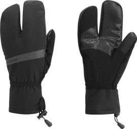 Gants Velo Long De Hiver Rogelli Nova Lobster - Homme - Noir