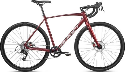 Vélo Gravel 700C - ROMET - Boreas 1 Lite - BORDEAUX