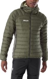 Piumino Millet Fitz Roy Warm Hoodie verde da uomo