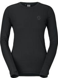 Scott Endurance Warm Langarm-T-Shirt für Damen, schwarz