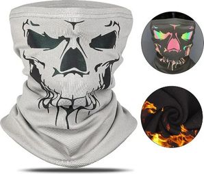Cachecou Réfléchissant Couvrecou Polaire Coupe Vent Balaclava Gris