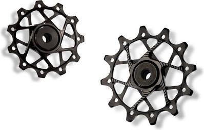 Coppia di pignoni Garbaruk per Shimano 11v nero