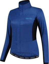 Veste Velo Hiver Rogelli Barrier - Femme - Bleu