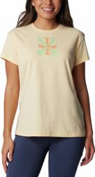 Columbia Sun Trek Beige Women's Technical T-Shirt