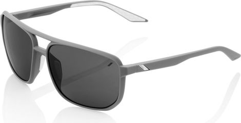 100% Konnor Soft Tact Grey / Smoke Lens