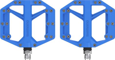 Shimano PD-GR400 Vlakke Pedalen Blauw