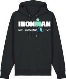 Sudadera con capucha Ironman Suiza Negra