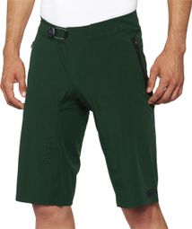 100% Celium Forest Green Short