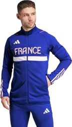 Veste d'entrainement adidas Performance Training Team France Bleu Homme