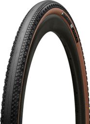 Hutchinson Caracal 700mm Tubeless Ready Soft Gravel Tire Hardskin Bi-Compound Tan Sidewalls