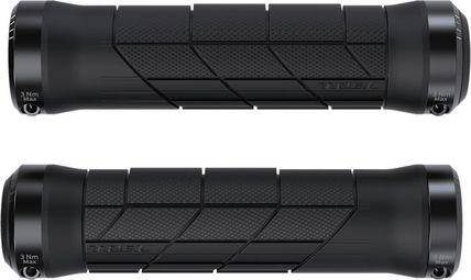Pair of Trek Line Pro Black Mountain Bike Grips