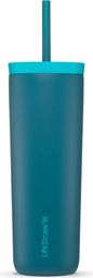 Bouteille d'eau filtrante LifeStraw Go Tumbler 500 ml acier inoxydable isolé - Bleu