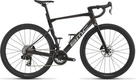 BMC Roadmachine 01 Two Road Bike with Sram Force AXS 12-speed drivetrain, 700 mm, Black Carbon, 2027