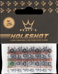 Peaty's Holeshot Tubeless-Reparatur-Bits 6x 1,5 mm