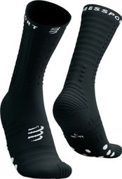 Compressport Aero Socks 2.0 sokken Zwart/Wit