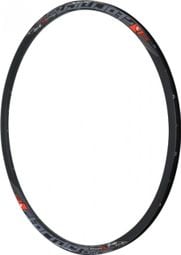 Jante route 700 stormer 17c noir 32t. disc tubeless ready double paroi profil 24mm