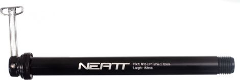 Neatt Thru-Axle Boost 15 x 110 mm Vorderachse für Rockshox Gabeln Schwarz