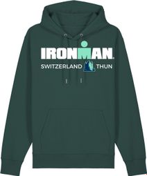 Felpa con cappuccio Ironman Switzerland Verde