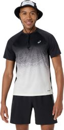 Asics Road Fade Men's Short-Sleeve Jersey - Black/White
