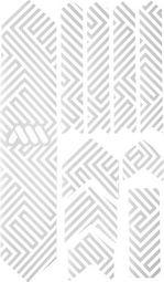All Mountain Style Extra Maze Protection Kit White