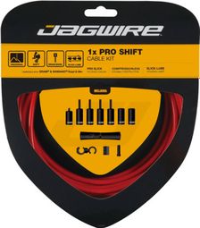 Kit Câbles et Gaine Jagwire 1x Pro Shift Kit Rouge