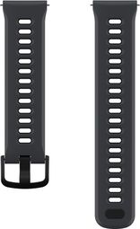 Coros Pace 4 22 mm Silicone Watch Band Black