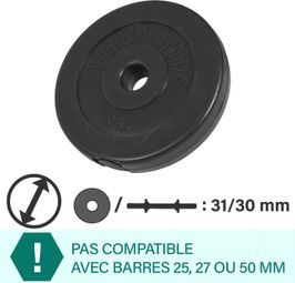 Disques plastiques de 1 25 KG à 15 KG au choix ou lots de 30 KG - Poids : 2 5 KG