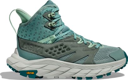 Chaussures de Randonnée Femme Hoka Anacapa Breeze Mid Bleu Gris