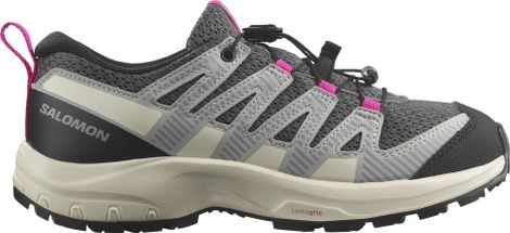 Salomon Xa Pro 3D V8 Children's Trail Shoes Grey/Pink