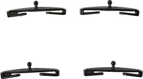 Fox Tear Off Universal Helmet Mounting System Transparent