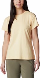 Columbia Sun Trek Beige Technisch Dames-T-shirt