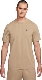 Camiseta de manga corta Nike Dri-FIt UV Hyverse Beige para hombre
