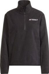 adidas Terrex Women's Black 1/2 Zip Fleec