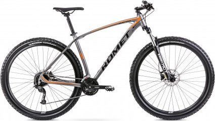 Vélo VTT Cross-country 29  - ROMET - Mustang M2 - GRIS/ORANGE