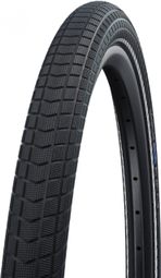 Urban mountain bike tyre - vae 24 x 2.15 Schwalbe big ben plus addix black tr (55-507) green-guard reinforcement homologous to vae e50