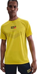 Men's Nike Stride Berlin Marathon Yellow short-sleeve jersey
