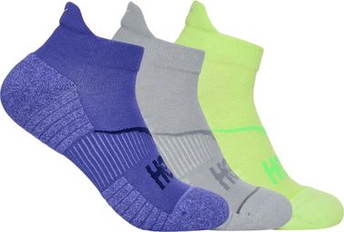 Hoka No-Show Multicolor Socks (3 pairs)