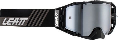 Masque Leatt Velocity 6.5 Iriz Stealth Silver - Ecran argent 50%