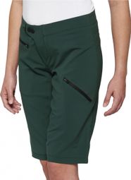 Pantalones cortos Ridecamp 100% para mujer con forro negro