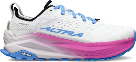 Chaussures Trail Altra Olympus 6 Blanc/Violet/Bleu Femme