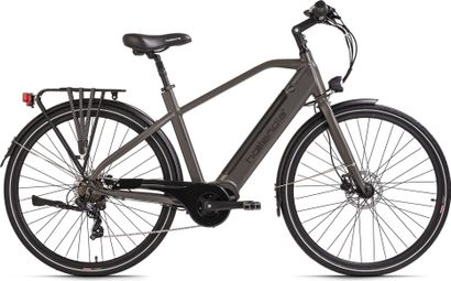 Vélo électrique homme 28  Hollandia Mantova gris