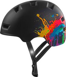 Casque vélo et skate | Splash Noir M (54-57 cm) | Certifié EN1078